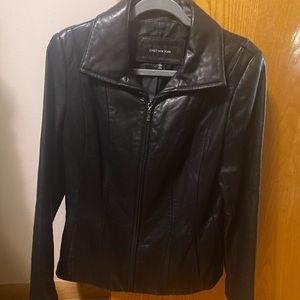 Leather jacket